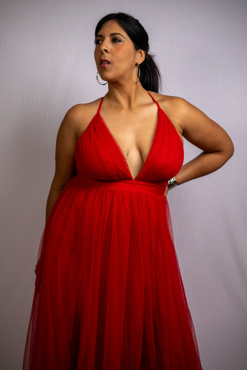 Cherry Luxe Dress