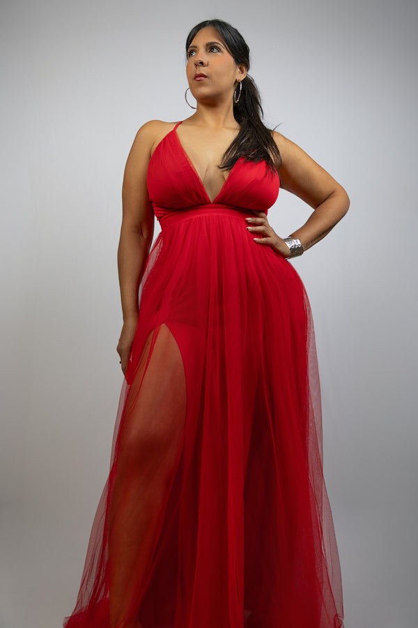 Cherry Luxe Dress