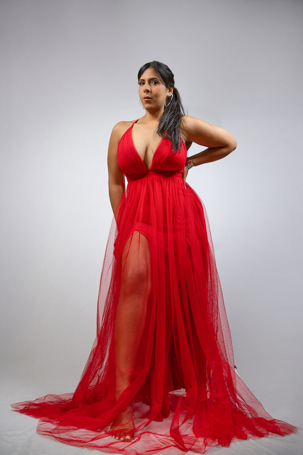 Cherry Luxe Dress