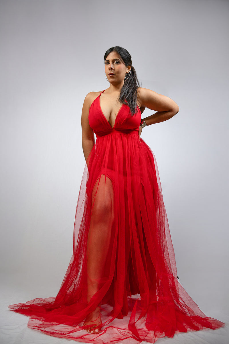 Cherry Luxe Dress